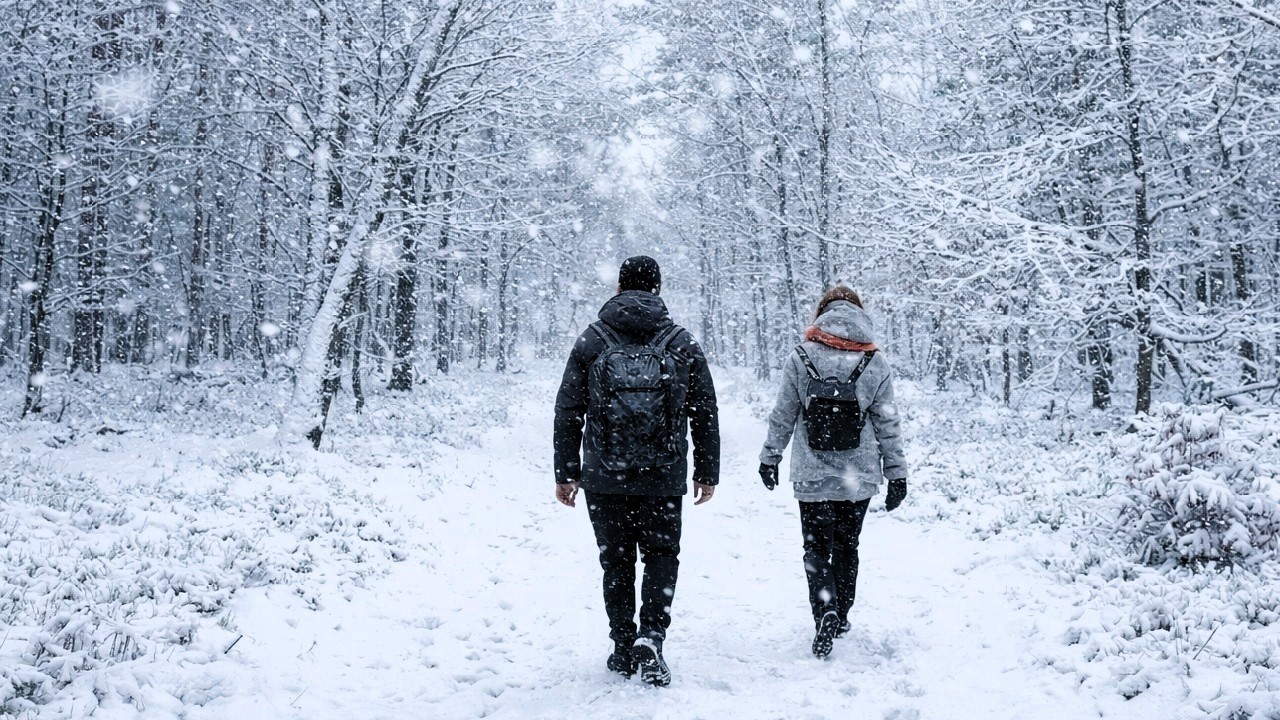 *HIKING* Weekly Walks - Rozendaal (Edge Of The Veluwe In Snow)