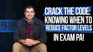 Celebrity Crack the Code: Knowing When to Reduce Factor Levels in Exam PA! Profile
