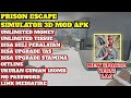 Prison Escape Simulator 3d mod apk terbaru versi 1.0.3 new update mod apk unlimited money