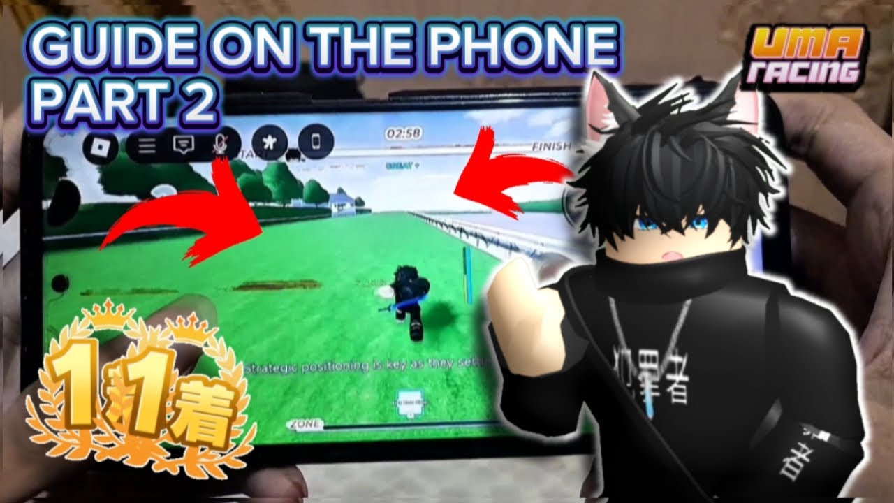 Uma Racing Map Uma Racing Guide on Mobile Part 2 | Roblox - English - YouTube