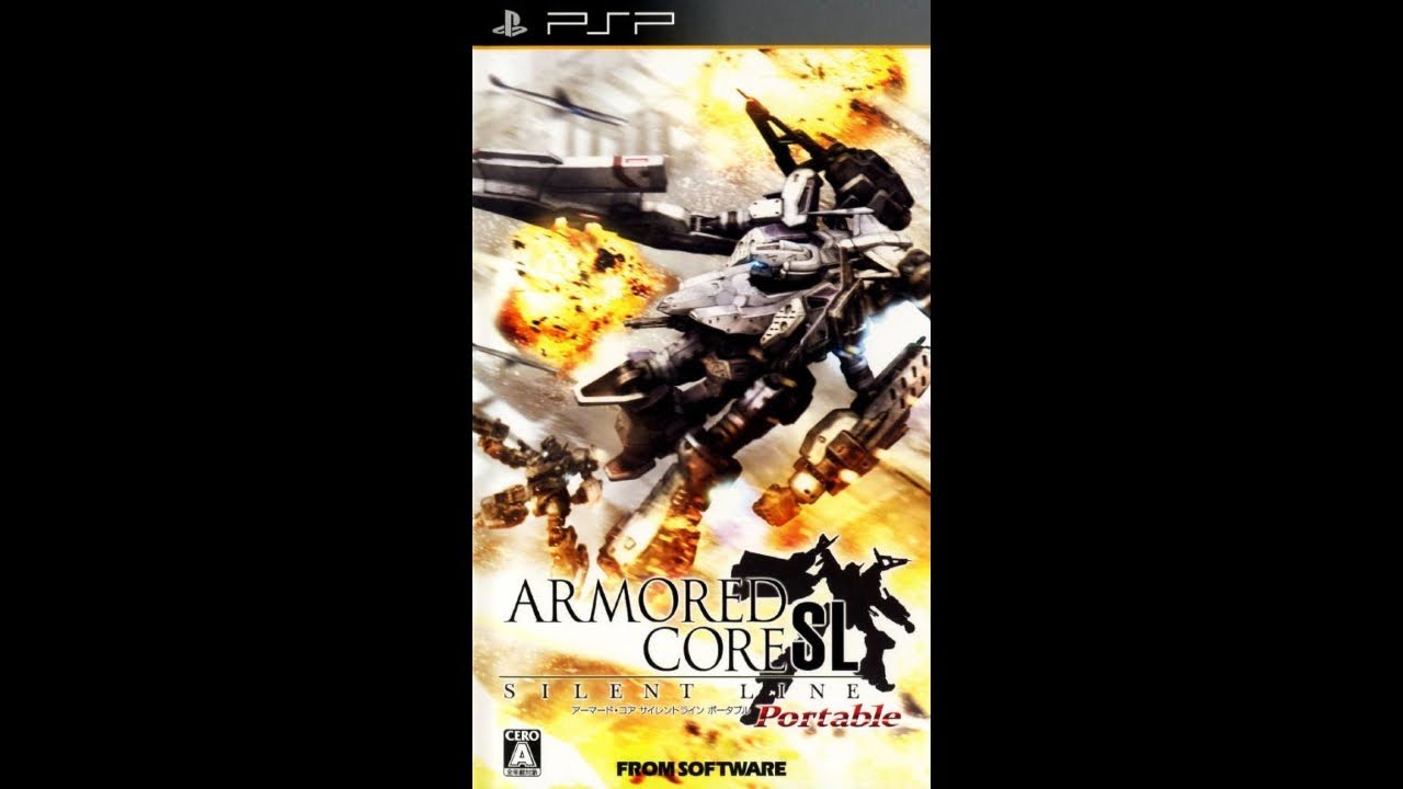 PSP - Armored Core: Silent Line Portable 'Intro & Title