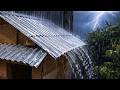 🔴Rain Sounds For Sleeping - 99% Instantly Fall Asleep With Rain And Thunder Sound At Night