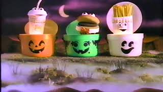 McDonald's Boo Bucket Happy Meal & My 1st Taste of ALL The