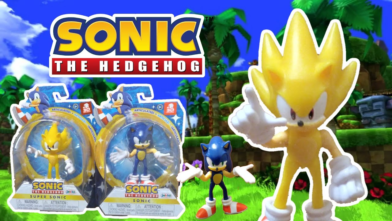 30th anniversary Sonic and Super Sonic figures