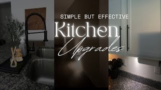 AMAZON HOME FINDS | RENTER FRIENDLY KITCHEN UPGRADES| Puck Lights + New Hardware + New Faucet + MORE