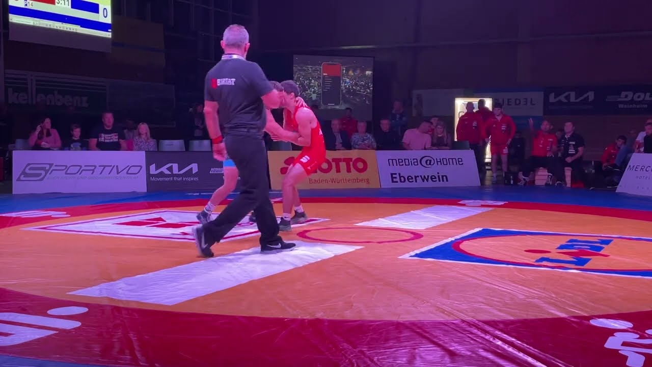 Red Devils Heilbronn vs Asv Mainz 88 Gr.-röm. 61 Zhora Abovian vs Ibrahim Fallacara