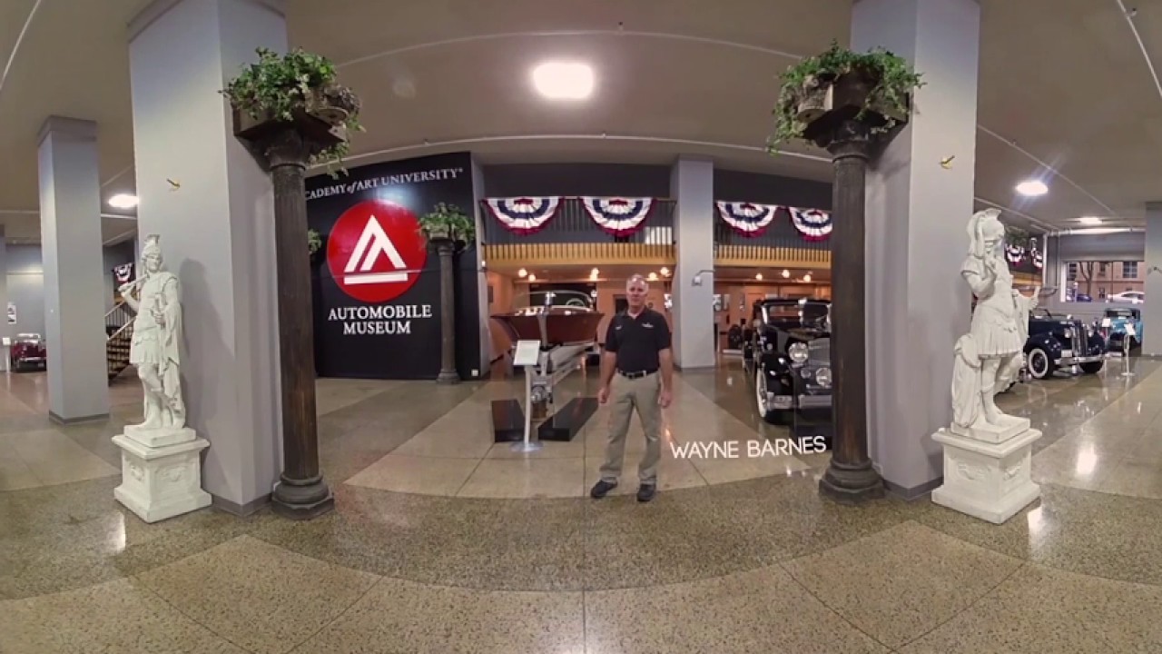 Academy of Art University Automobile Museum Tour - YouTube