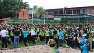The Largest Throwing Mud Ball By SMK ST Michael Penampang