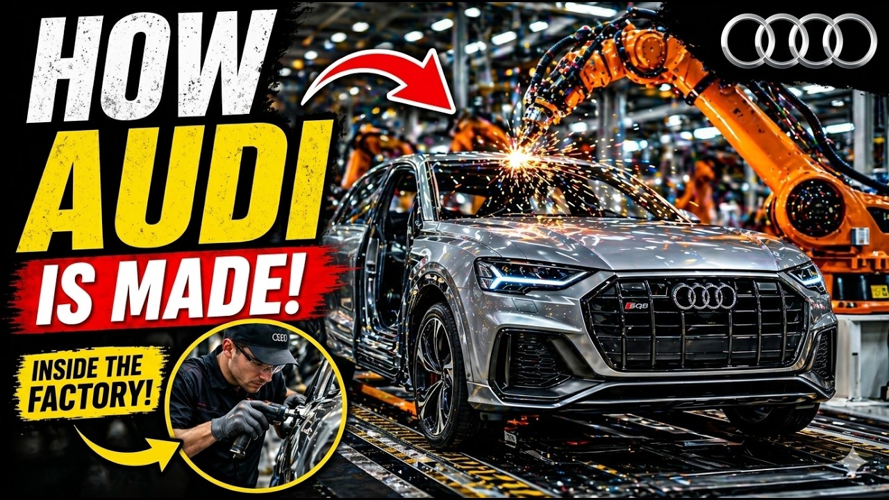 Audi Q3 SUV Build Process – From Assembly Line to Finished Car ! - YouTube