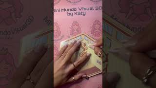Mira cómo estas pegatinas 3D cobran vida ✨🎨 #artevisual#asmr3d#relaxingvideo#asmrvisual#pegatinas3d