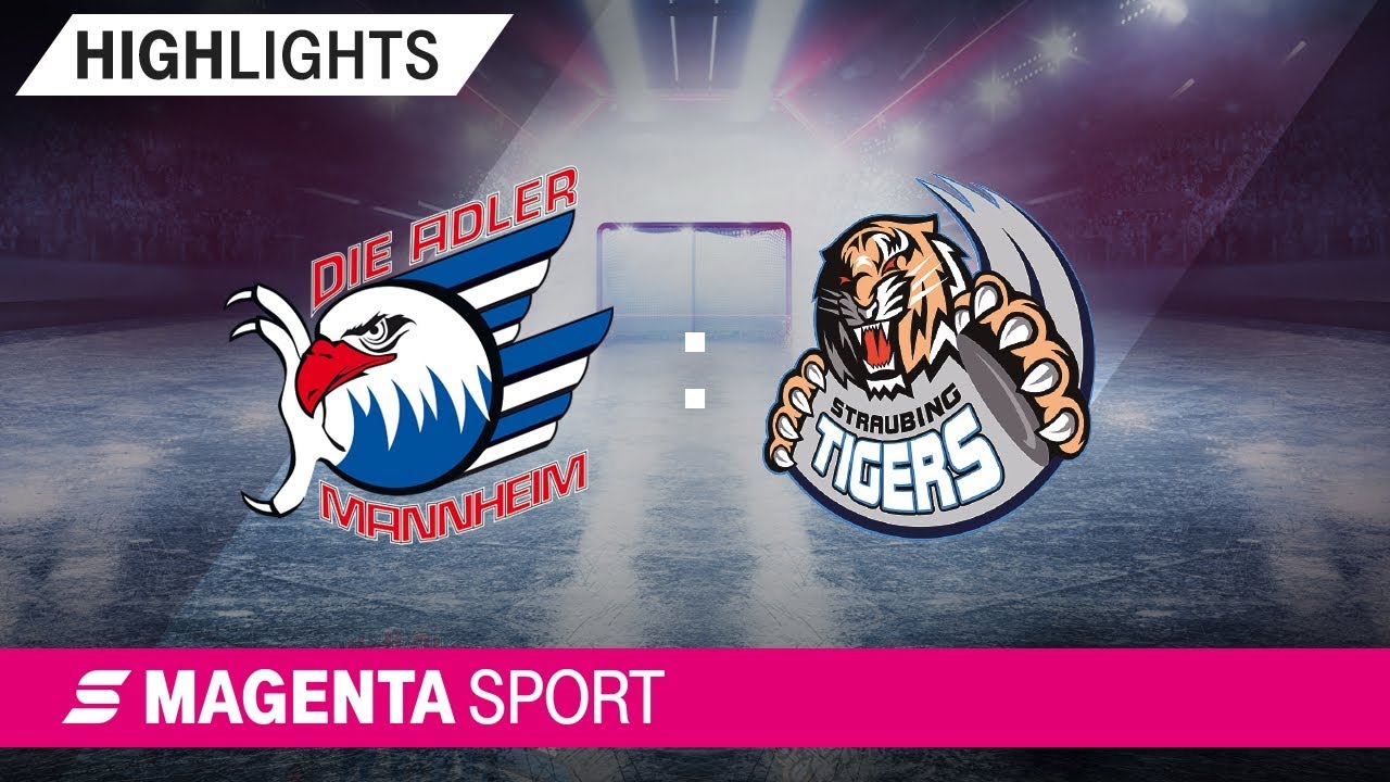 Adler Mannheim Straubing Tigers 14 Spieltag 19 20 Magenta