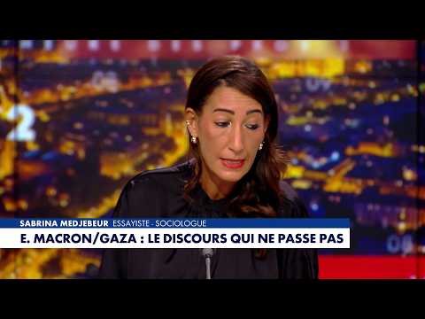 Sabrina Medjebeur: "Emmanuel Macron has recognized a State of Palestine under the yoke of Hamas"