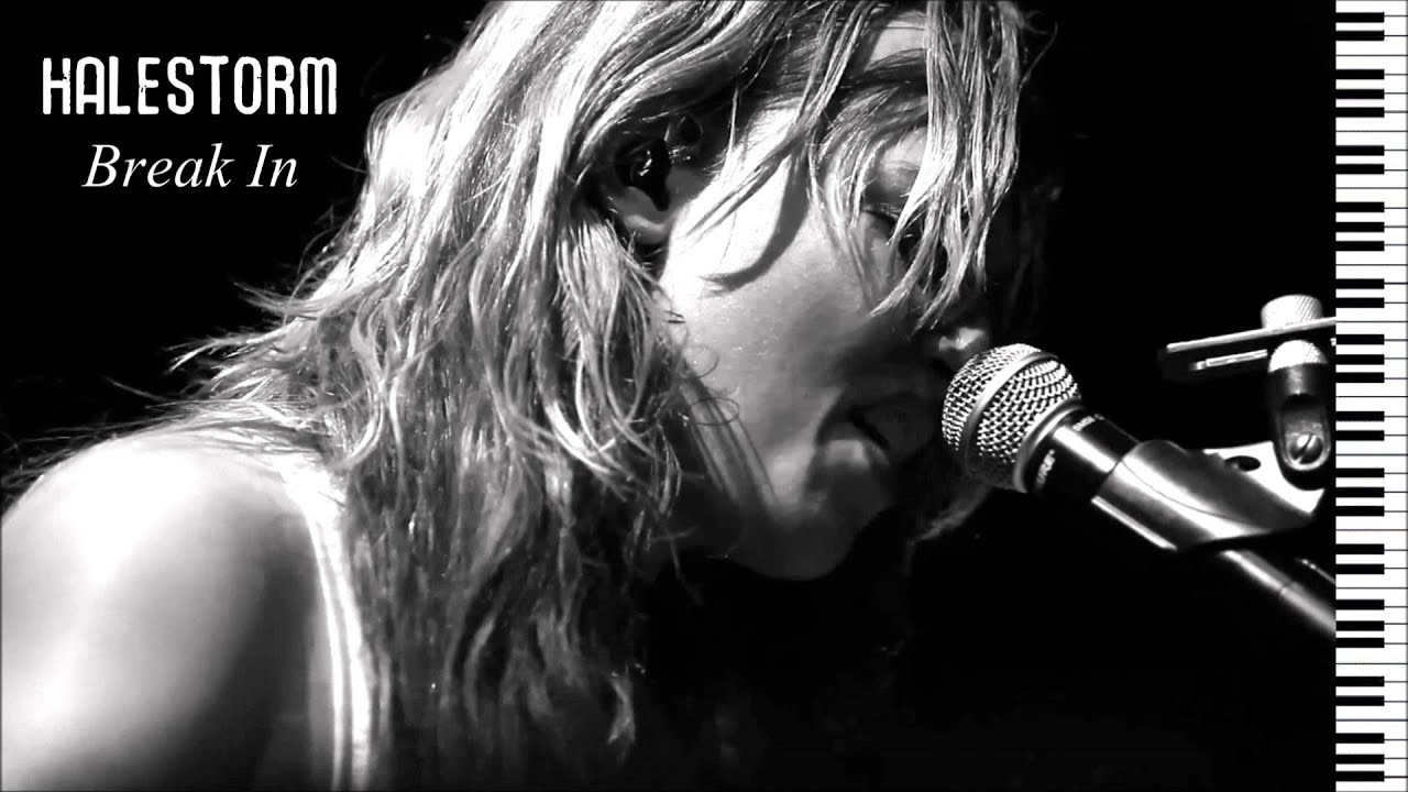 Halestorm Break In (Live Version) Piano Instrumental (With Lyrics