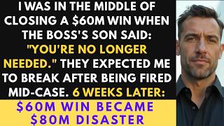 I Was Fired Managing a $60M Case—My Ivy League Replacement Turned Win Into $80M Disaster.