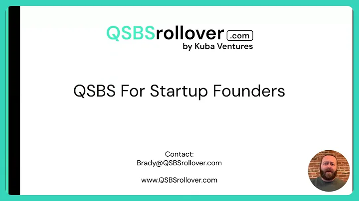 QSBS for Startup Founders (Qualified Small Business Stock, Section 1202)