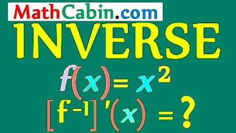 Derivative of Inverse Functions problem ! ! ! ! !