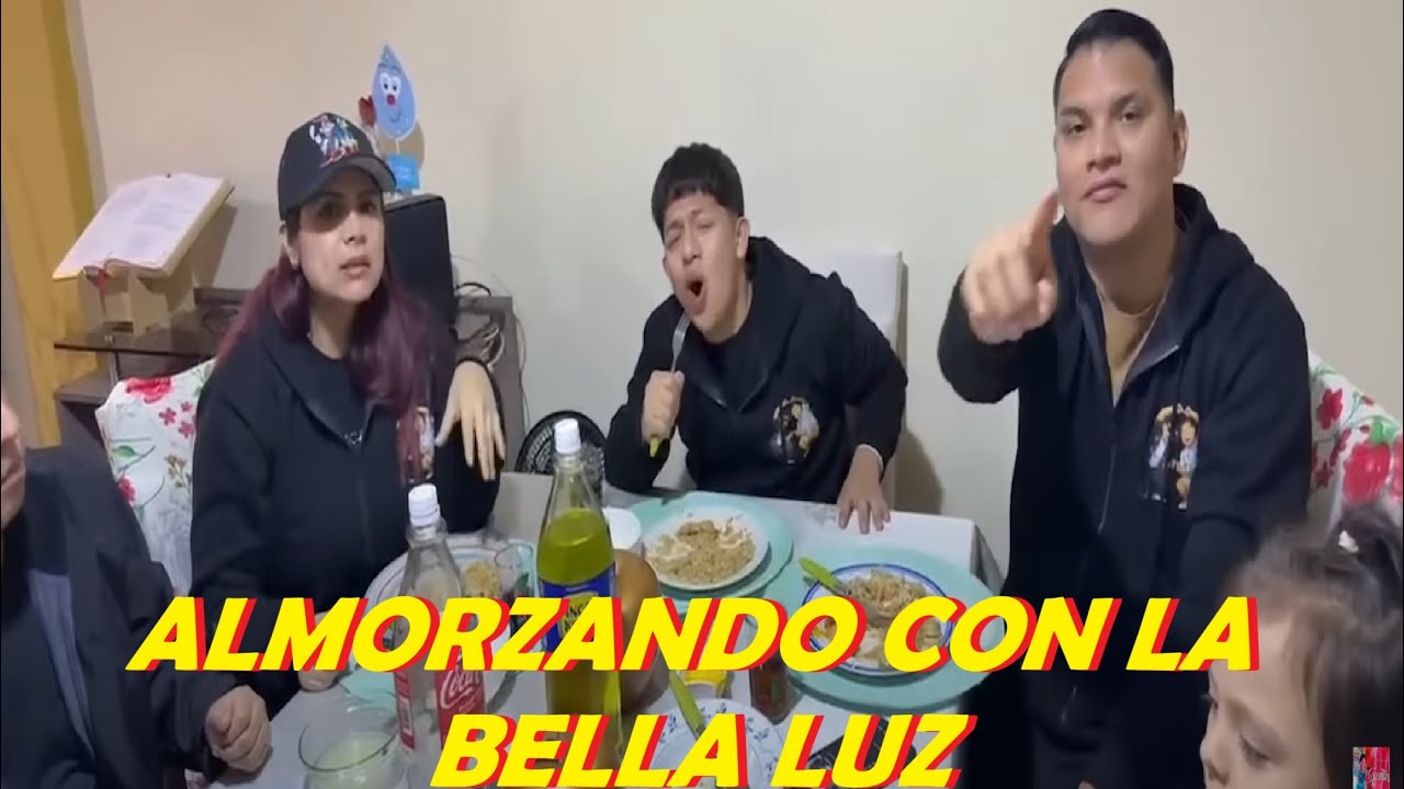 Invito a Almorzar a la ORQUESTA LA BELLA LUZ  a mi CASA #stivenfranco #oscarjunior #mackeily #ariana