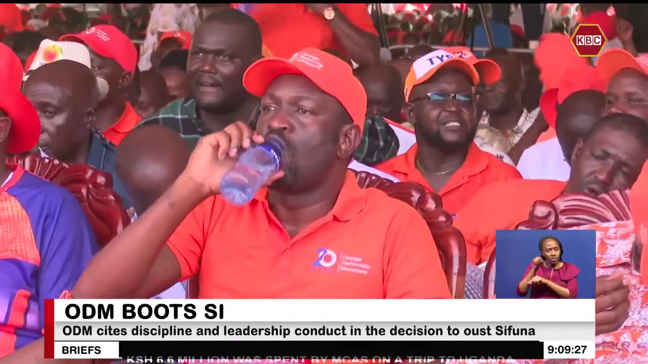 Edwin Sifuna ousted as ODM Secretary General