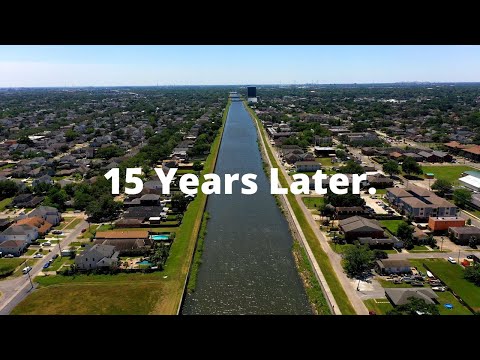 New Orleans Levee System Aerial Video Tour
