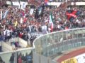 Sciarpa del palermo bruciata dagli ultras curva nord catanesi