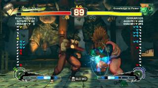 SSF4 AE 2012: Kiryu Tsukimiya (Guy) vs ISHIKARI326 (Blanka) - Xbox Live Ranked Match