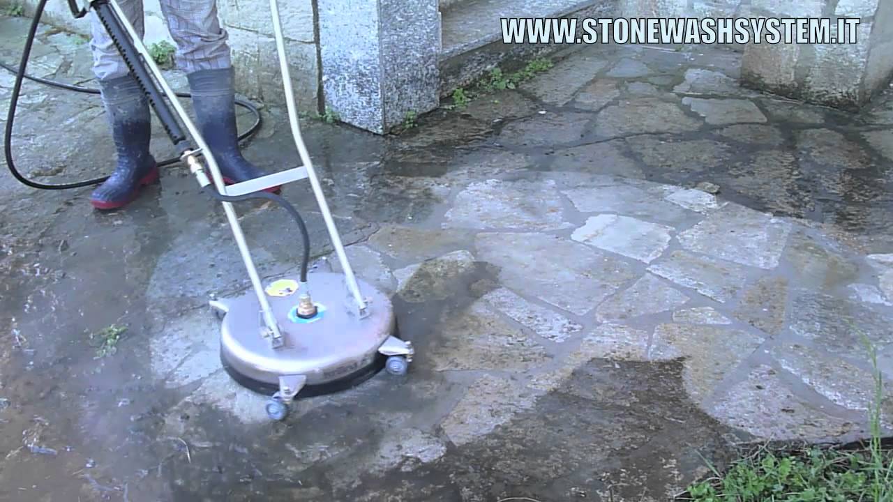 Stone wash system intervento di pulizia di un vecchio pavimento in ... Come pulire scale in pietra