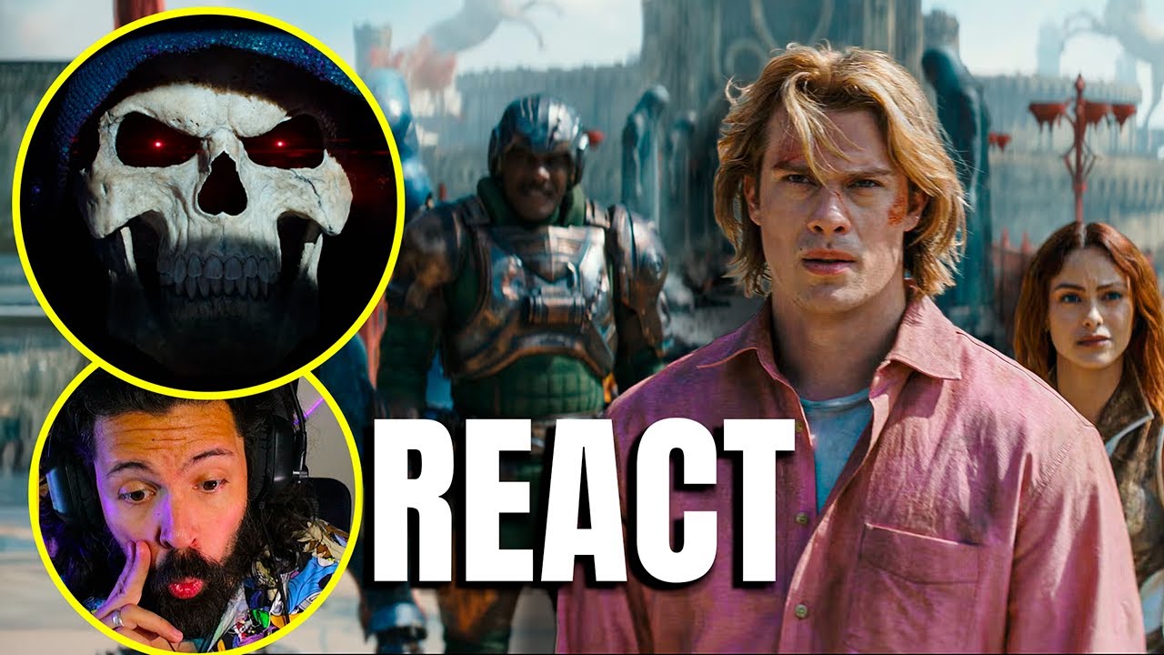 [REACT] Mestres Do Universo | Trailer Oficial Legendado