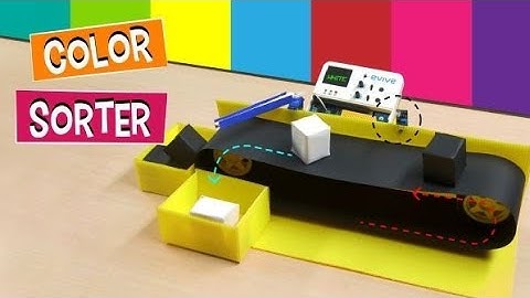 Colour sorting machine using colour sensor and Arduino Uno 🔥 #technology #electronics #iot #project