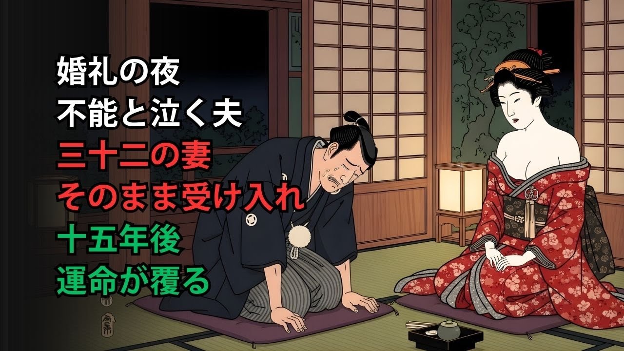 婚礼の夜、不能だと泣く夫を受け入れた三十二歳の妻だが…十五年後、その情が運命を覆した