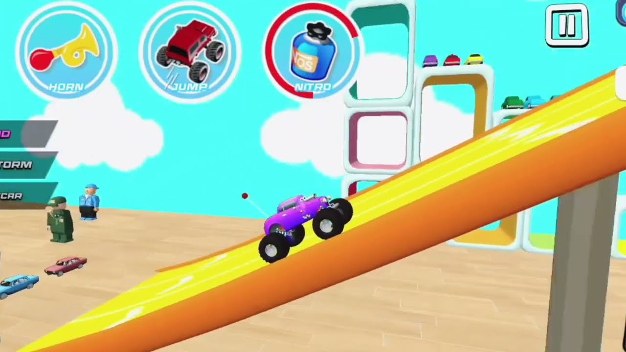 Monster Truck Racing Game 3 Gameplay | Kids Friendly Racing Fun