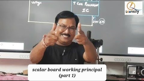 Lcd/Led penal (scalar board) working principal {part 1}