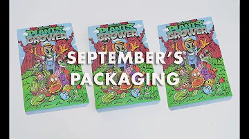 COSMONAUTS UNBOXING: September's Packaging! #packagingofthemonth