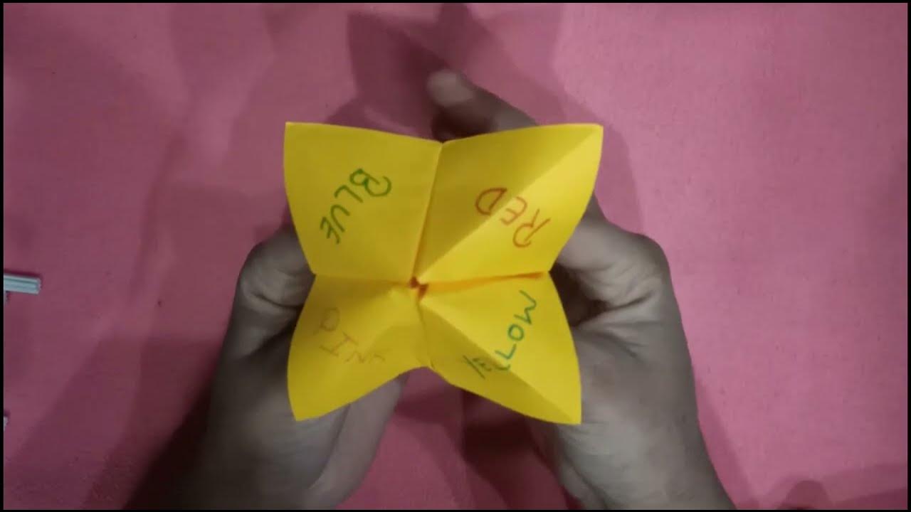 How to make a paper Origami TipTop / Tipi Tipi Tap/ Tippi Tippi Top