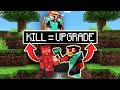 Minecraft Manhunt BUT Kills, UPGRADE YOU...!