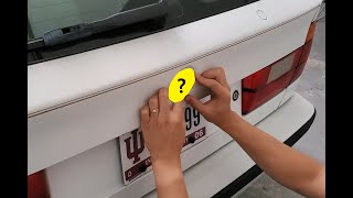 Quickie | Replacing a worn out BMW emblem!