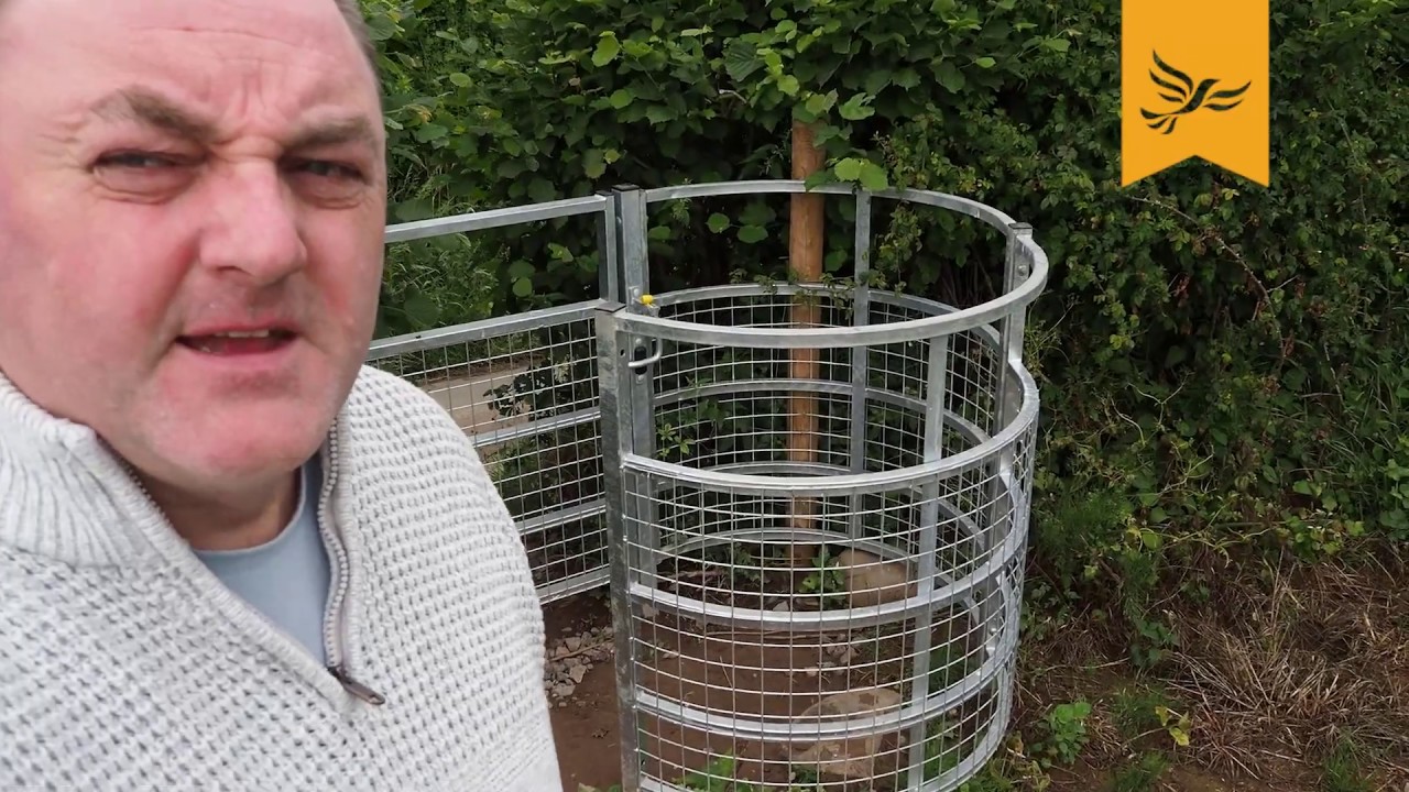 Checking poor footpath access after a resident's complaint