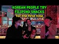 Korean People Try FILIPINO SNACKS For The First Time