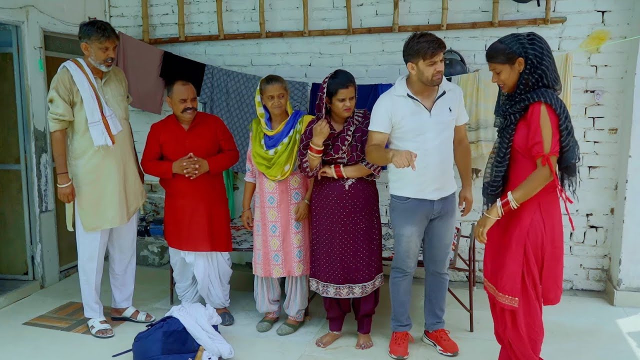 भरी थाली के ठोकर !! दिल छू लेने वाली वीडियो !! हरियाणवी पारिवारिक नाटक !! Yuvi H films