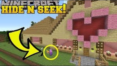 Minecraft  HUGE BUNNY HIDE AND SEEK!!   Morph Hide And Seek   Modded Mini Game