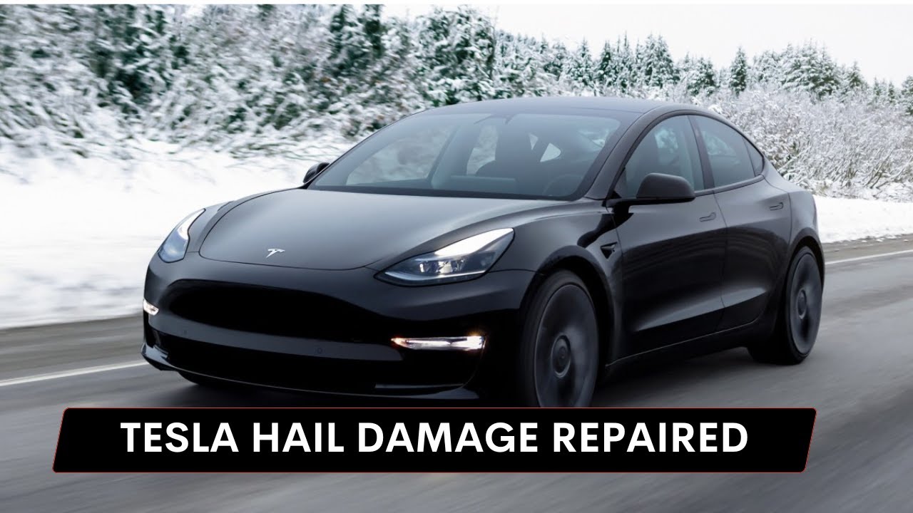 Getting Tesla back after Hail Damage Repair | Phir se Applied For jesi ho gayi  