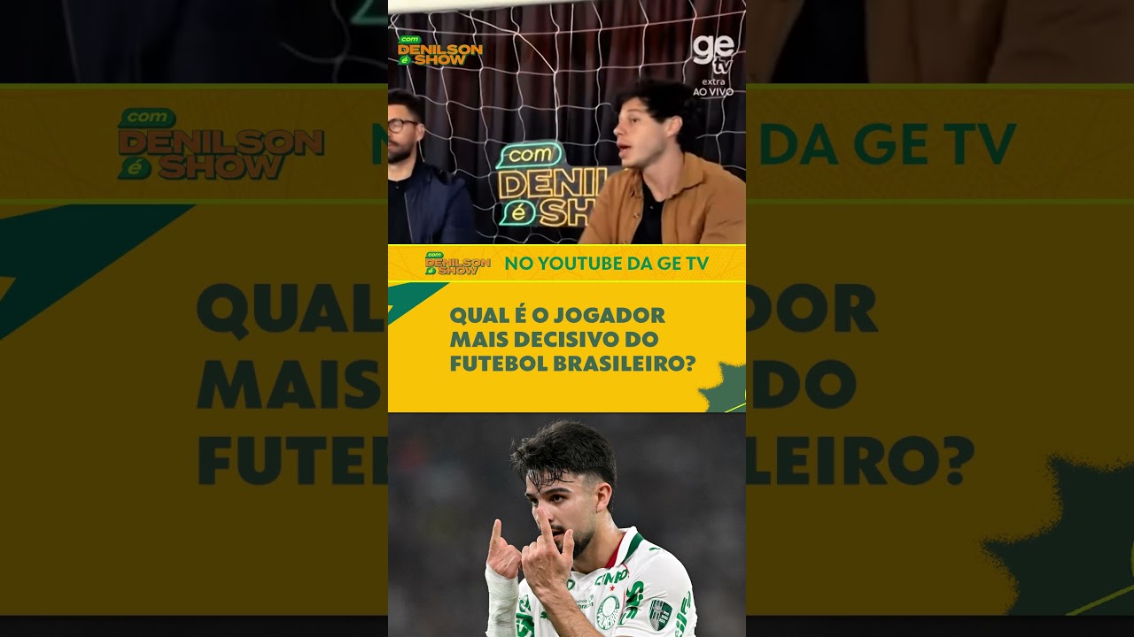 FLACO LÓPEZ É O JOGADOR MAIS DECISIVO DO FUTEBOL BRASILEIRO? | Denilson Show | ge tv #shorts