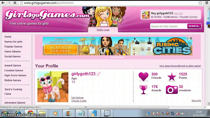 online flash games for girls