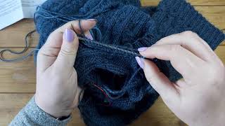 How To Knit A Short Row Sleeve Cap