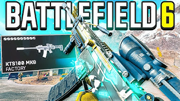 *NEW* ZERO BLOOM #1 META LMG in BATTLEFIELD 6! (BF6 Best KTS100 MK8 Class Setup)