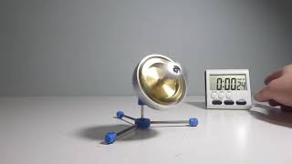 Gyroscope Rising Experiment: 75 Degree Angle and Tape Friction Added (SEE DESCRIPTION) (1)