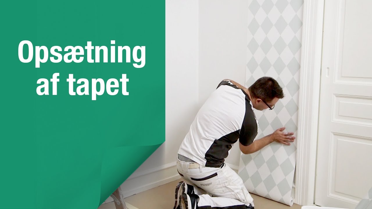 Sådan sætter du tapet op – nemt og hurtigt