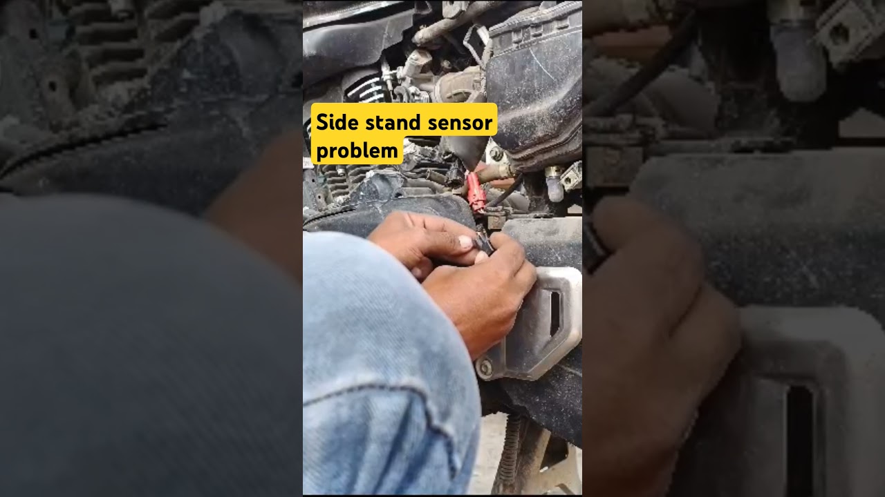 TVS runni bs6 side stand sensor problem