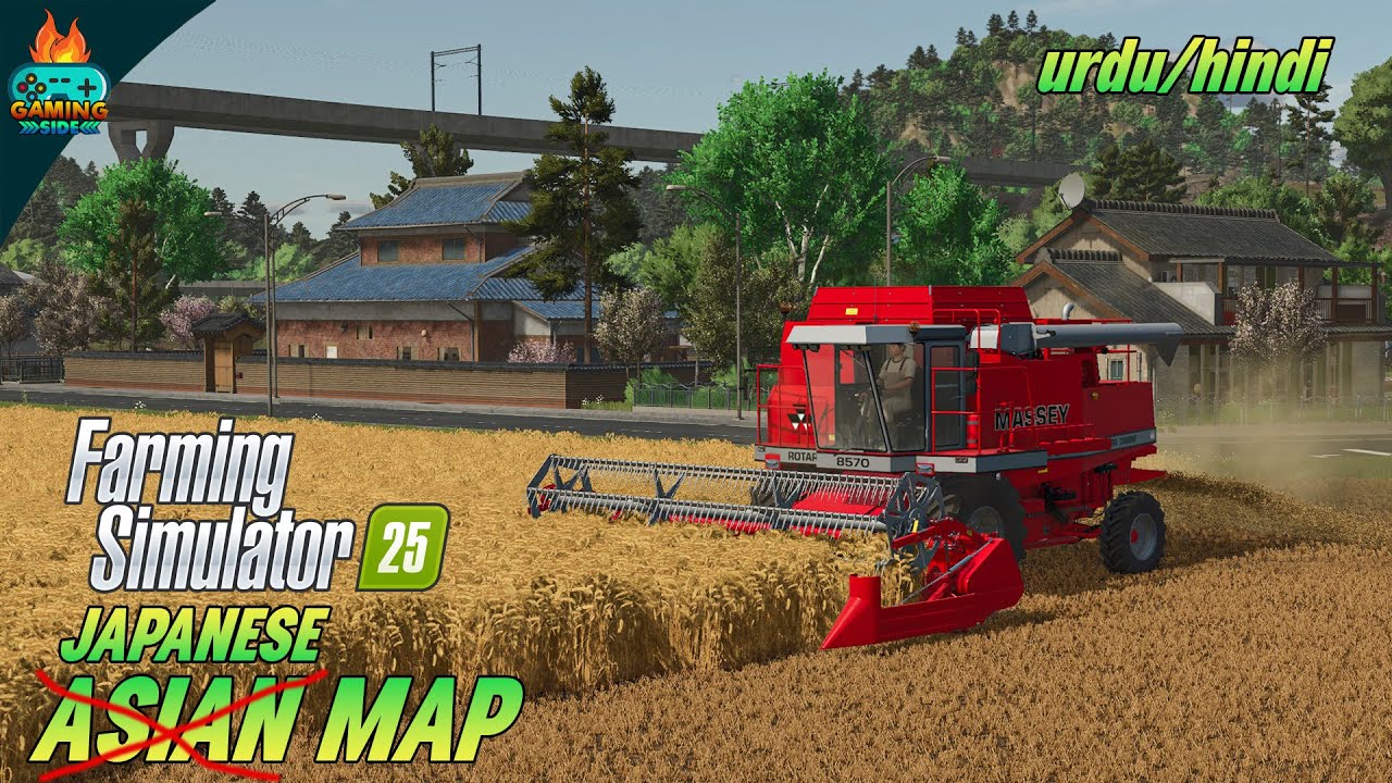 New Asian Map of Farming Simulator 25 explained in Urdu Hindi - YouTube