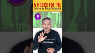 5 Hacks for PTE Summarize Group Discussion | Edutrainex PTE
