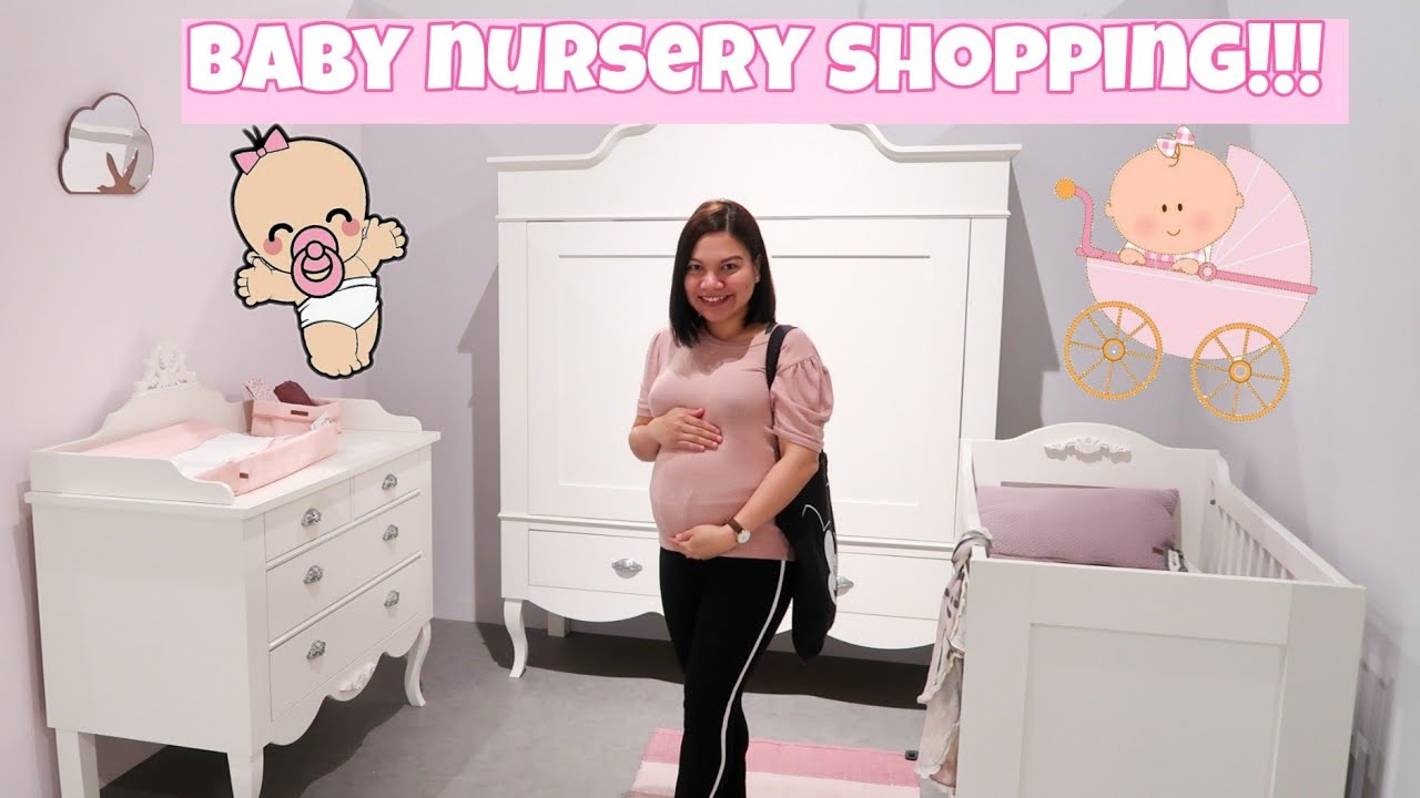 baby nursery shopping